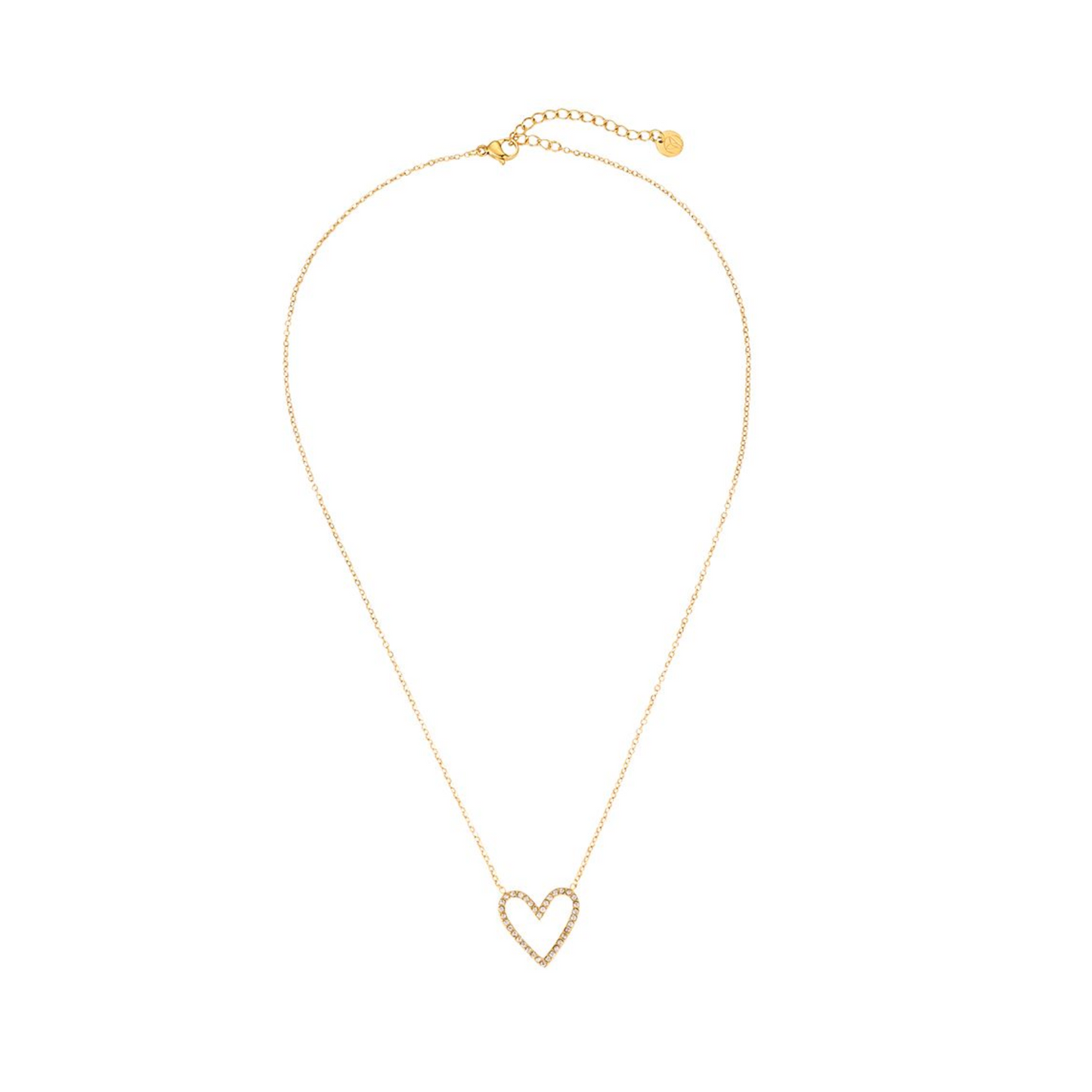 Open HEART necklace