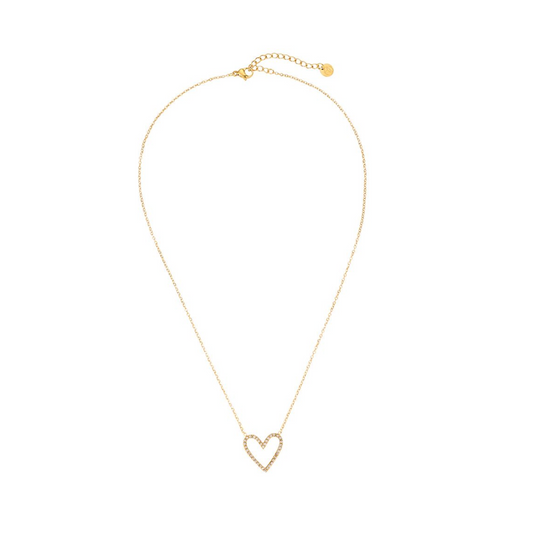 Open HEART necklace
