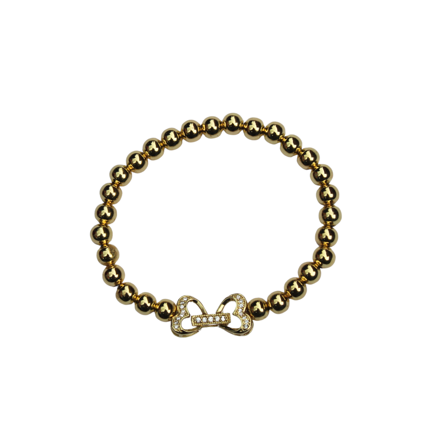 DOUBLE HEART CHARM bracelet