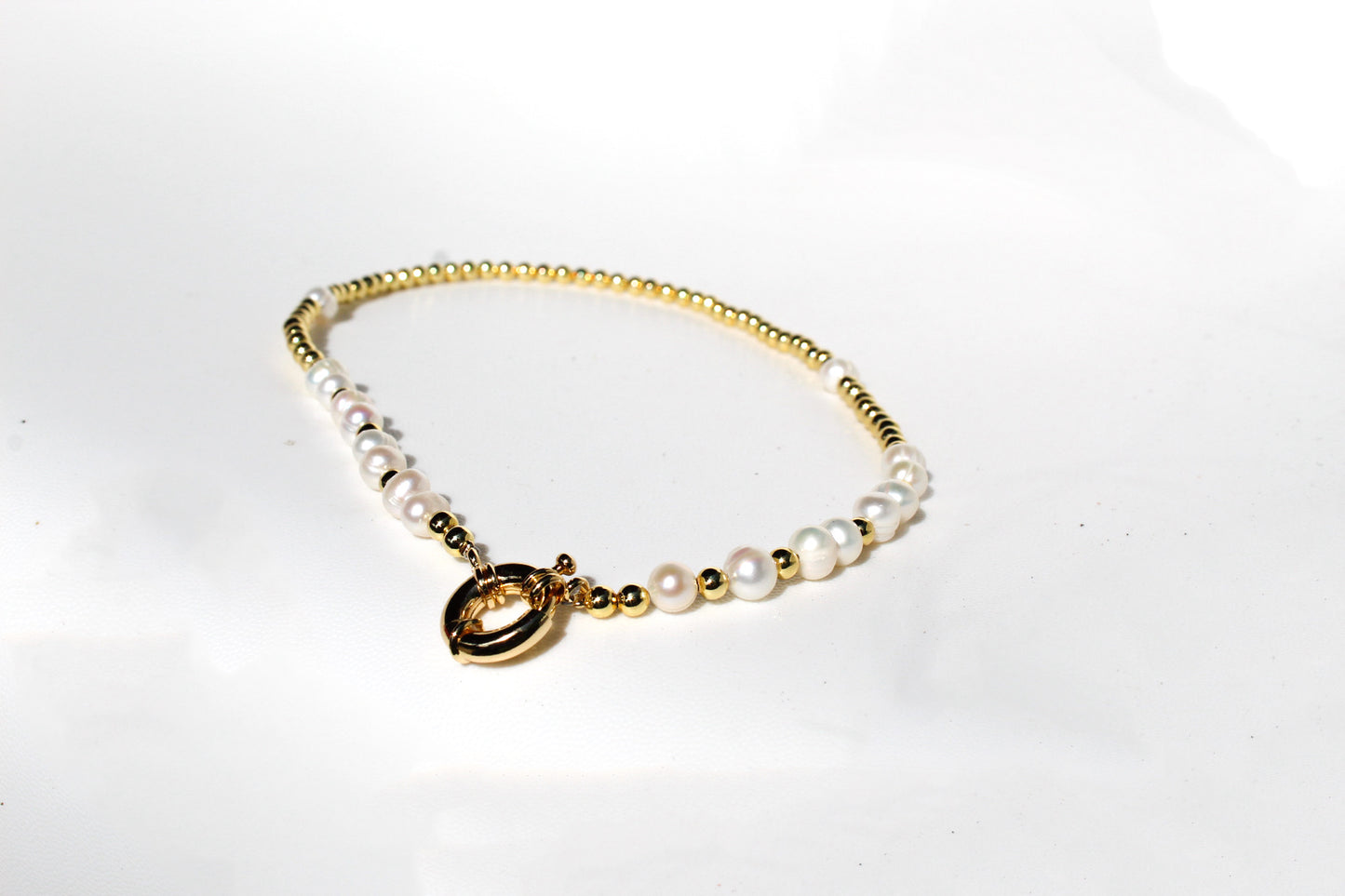 Parelketting MIA met schakel