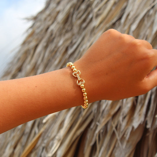 DOUBLE HEART CHARM bracelet