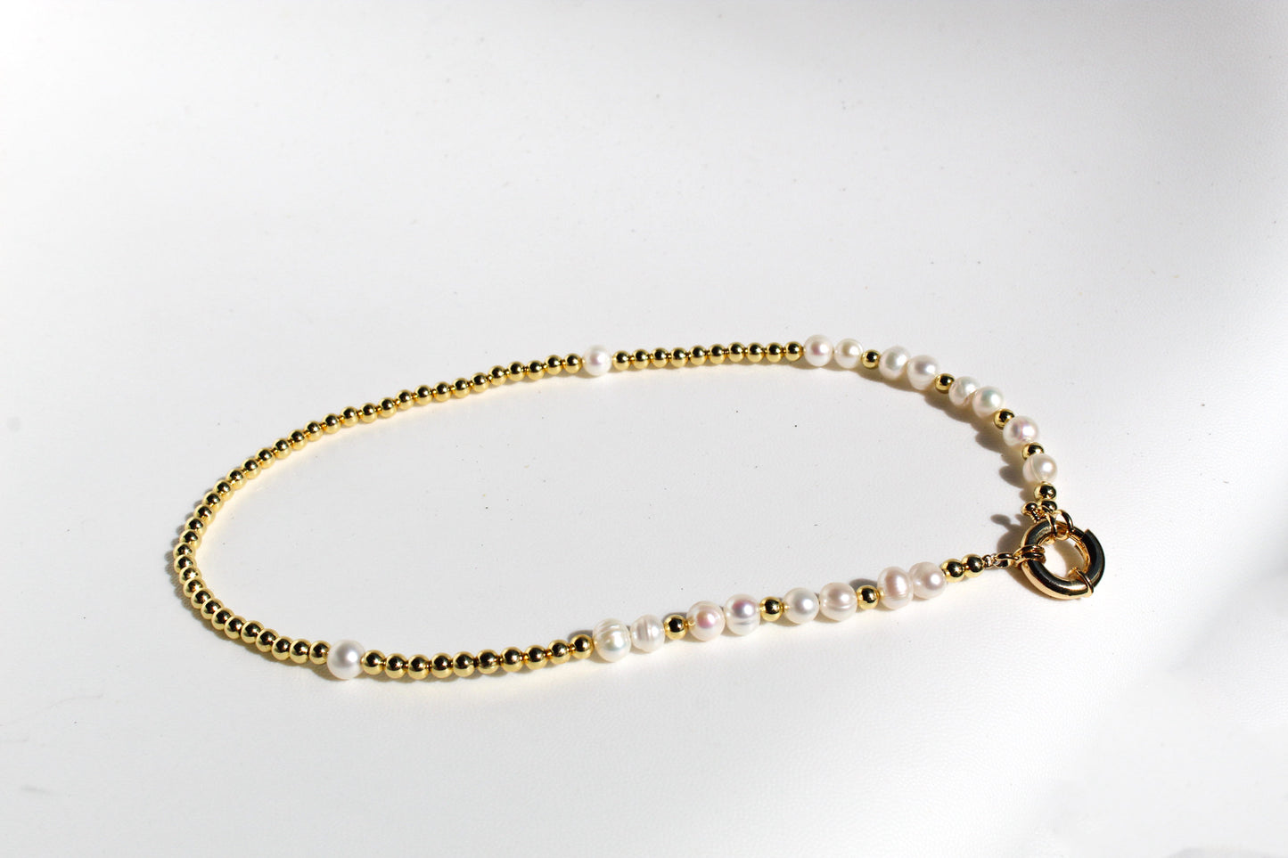 Parelketting MIA met schakel